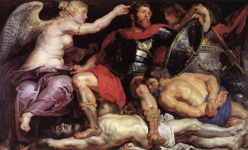 RUBENS, Pieter Pauwel The Triumph of Victory Germany oil painting art
